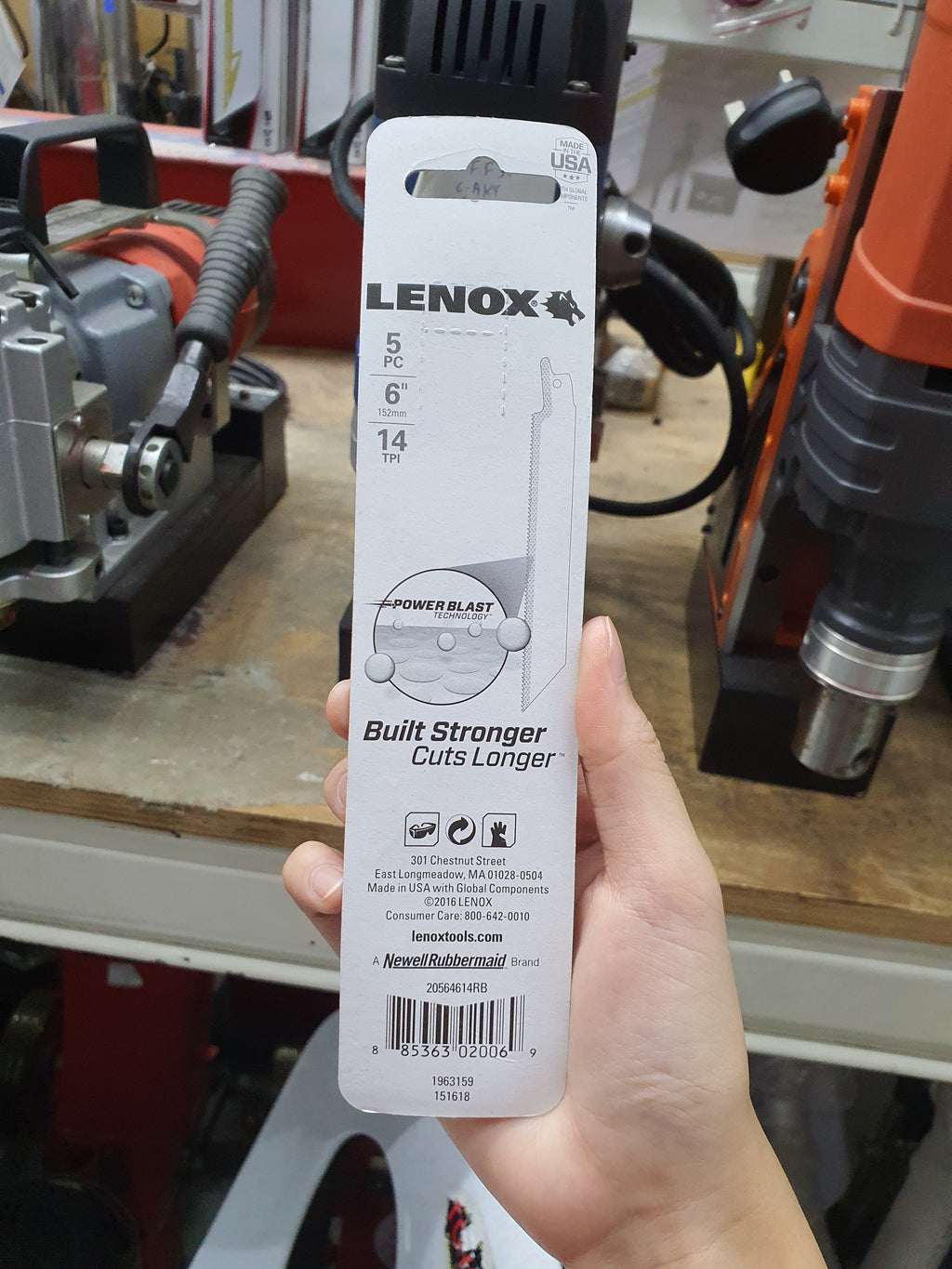 LENOX 614R Bi metal Reciprocating Saw Blade 5Pc Pkt Model 085 09