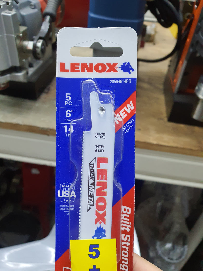 Lenox 614R Recip Blade (5Pc/Pkt) Lenox 