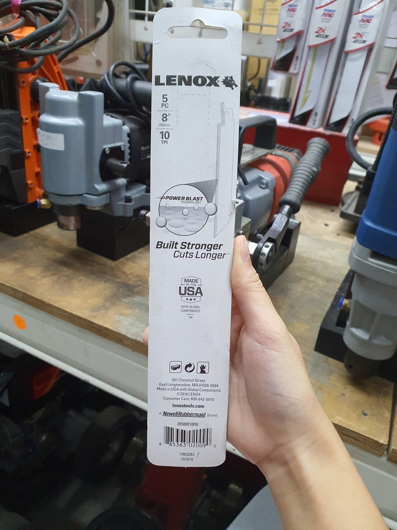 LENOX 810R Bi-metal Reciprocating Saw Blade (5Pc/Pkt)