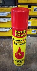 Light Zone 300ml Multi Refill Universal Butane Fuel | Model : GAS-LZ Light Zone 