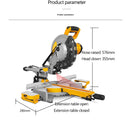 Luxter 255mm 10" Slide Compound Saw 230V Model : LX-MS255-SBSL Slide Compound Miter Saw Luxter 