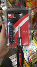 M10 10pcs Ratchet Screwdriver Set | Model : 007-225-011 (RS11) Ratchet Screwdriver Set M10 