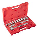 M10 1/2 Sq Socket Set Metric Size 413m ( 6pt-13pcs ) | Model : M10-413M Socket Set M10 