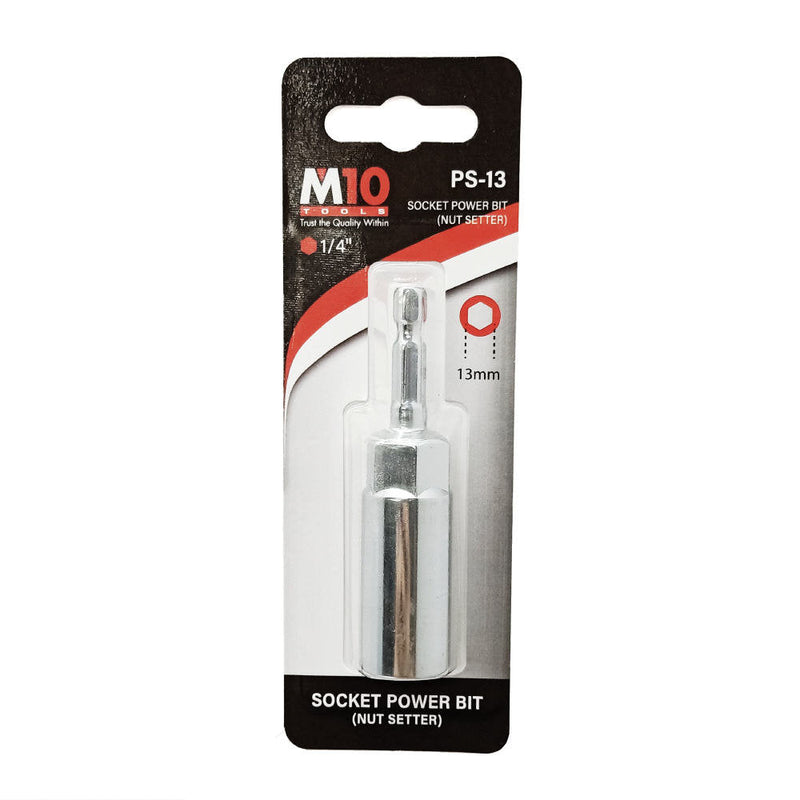 M10 1/4" Socket Power Bit | Model : 007-300 Socket Power Bit M10 