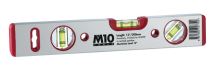 M10 3 Vials Red Aluminium Level| Model: LEVEL-M Aluminium Level Ruller M10 