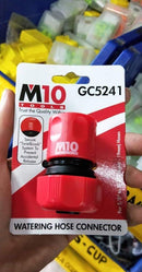 M10 5/8"-3/4" Hose Connector (Card Type)GC5241 | Model : 018-195-5241 Watering Hose Connector M10 