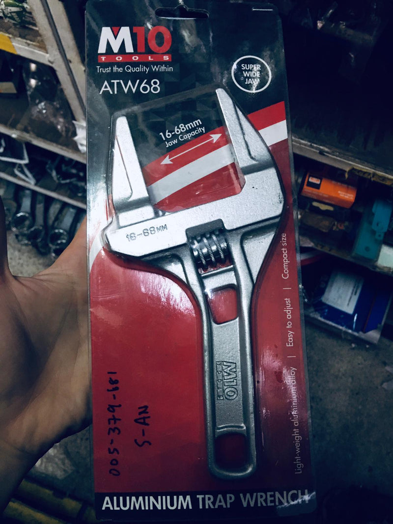 M10 68mm Aluminium Trap Wrench | Model : 005-379-681 (ATW68) Adjustable Wrench M10 
