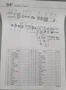 M10 Air Impact Wrench 3/4" Dr Imp-63 | Model : 021-005-63 Air Impact Wrench M10 