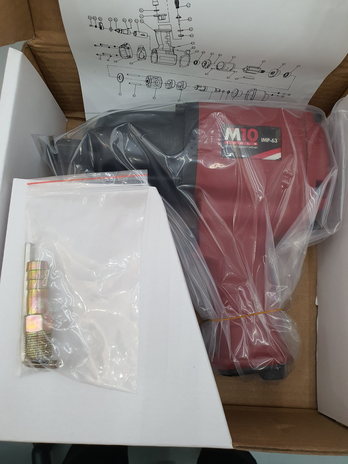 M10 Air Impact Wrench 3/4