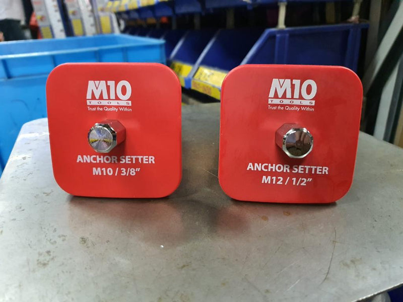 M10 Anchor Setter (Setting) Tool | Model : 010-150 | Size : M10 (3/8") or M12 (1/2") Anchor Setter M10 