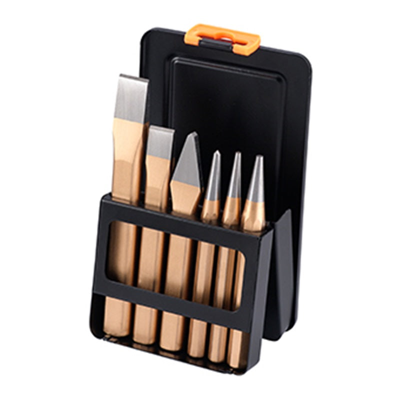 M10 Chisel And Punch Set Cps-6s | Model : M10- 010-022-06 Chisel And Punch Set M10 