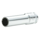 M10 Deep Socket 3/8" Dr 12pt (Inches) | Model : M10-004-100-6016 Deep Socket M10 