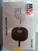M10 Flap Wheel | Diameter : 25mm (1") - 63mm(2.5") | Grit No. : #60, #80, #120