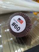 M10 Flap Wheel | Diameter : 25mm (1") - 63mm(2.5") | Grit No. : #60, #80, #120