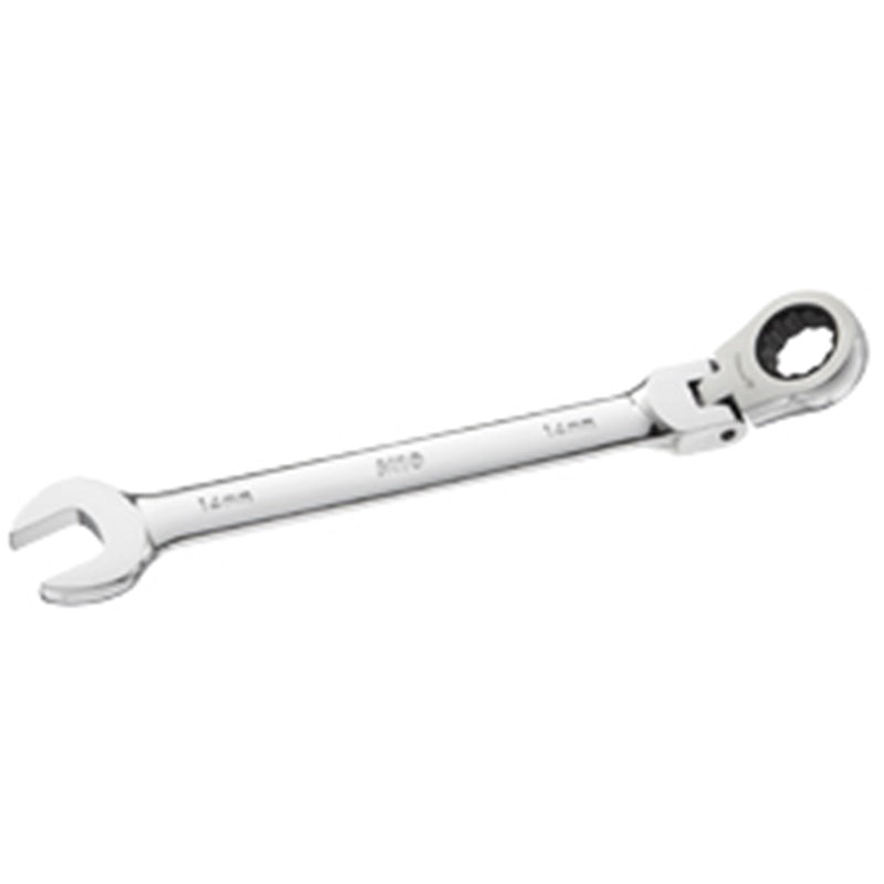 M10 Gear Ratchet Flexible Combination Wrench (Inches) | Model : M10-005-057-6024 Ratchet Flexible Combination Wrench M10 