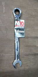 M10 Gear Ratchet Long Combination Wrench | Model : 005-053 | Size : 6mm - 32mm Ratchet Combination Wrench M10 