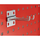 M10 Long Double Hook For Tool Panel Lh12 | Model : M10-001-073-13 Long Double Hook For Tool Panel M10 