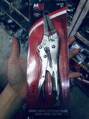M10 Long Nose Locking Plier with Wire Cutter | Model : LLP-150 or LLP-225 Long Nose Pliers M10 