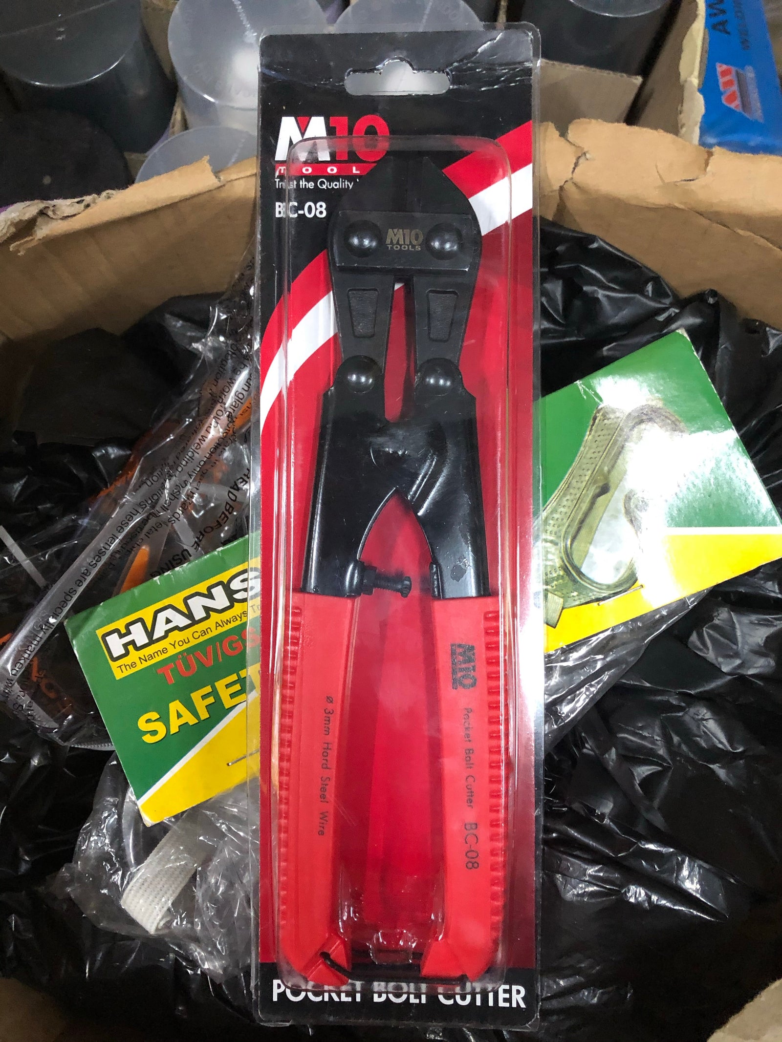 M10 Plug Cutter M10 Pocket Bolt Cutter 3mm Hard Steel Wire | Model : 009-035-08 (BC-08