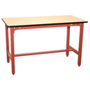 M10 Steel Work Bench With Wooden Table Top Wb01 | Model : M10-001-069-1001 Steel Work Bench With Wooden Table Top M10 