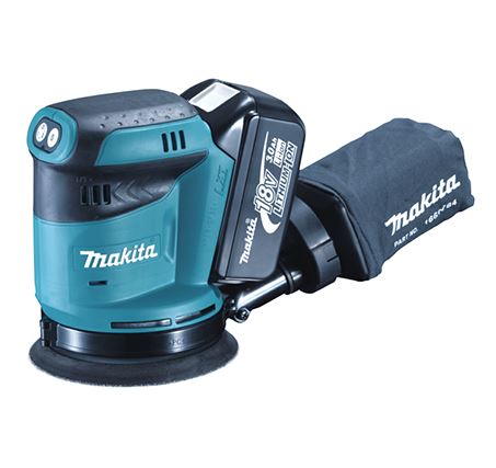 Makita 125mm Cordless Random Orbit Sander (Body Only) | Model : M-DBO180Z Cordless Random Orbit Sander Makita 