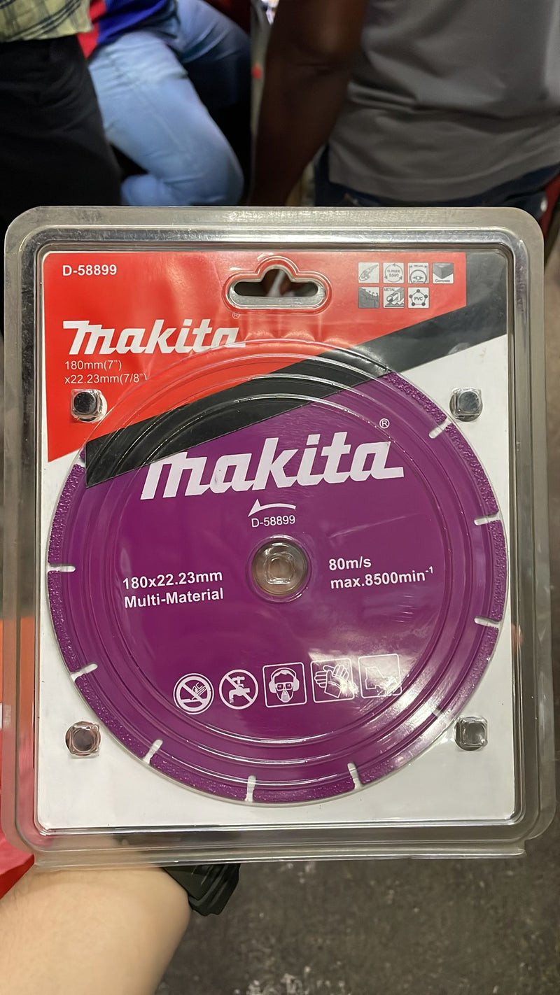 MAKITA 185mm Vacuum Brazed Diamond Wheel | Model: M*D-58899 Vacuum Brazed Diamond Wheel MAKITA 