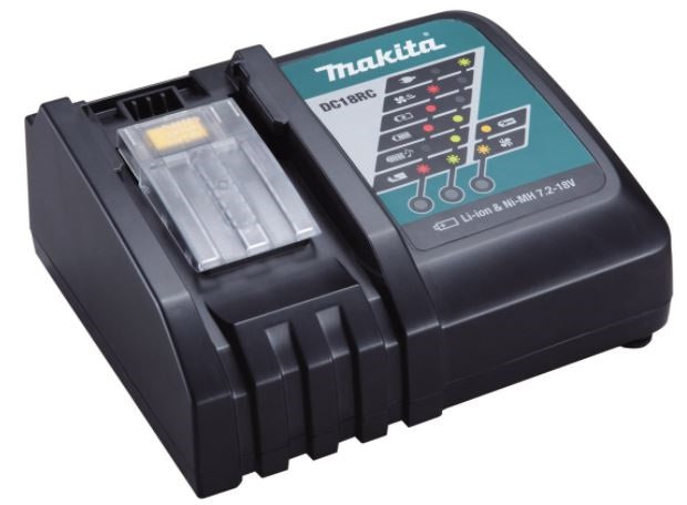 Makita 18V LXT® Li‑Ion Fast Optimum Charger | Model : M*195586-8 (DC18RC) Battery Charger MAKITA 