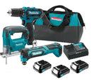 MAKITA CLX303SAX3 Cordless Combo 1 Drill,1 Jig Saw, 1 Multi Tools C/W 3Pcs 2Ah Battery | Model : M-CLX303SAX3 (Obsolete) Combo Kit MAKITA 