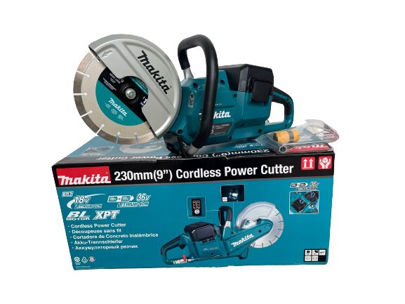 MAKITA DC 230MM POWER CUTTER DCE090ZX2 (18VX2,BARE UNIT,BL) | Model: M-DCE090ZX2 Aikchinhin 