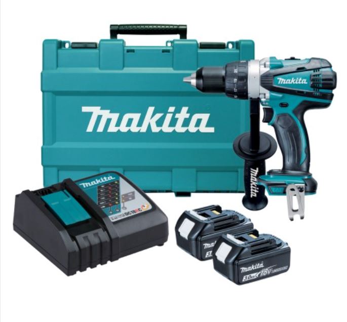 MAKITA DDF458RFE Heavy Duty Driver Drill Kit | Model : M-DDF458RFE Driver Drill MAKITA 