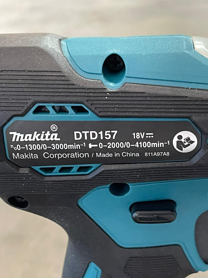 Makita (DTD157+DHP487) 18v 1.5ah Cordless Combo Kit (Free Makita Bag!) | Model : M-DLX2414YX7 Cordless Combo Kit MAKITA 