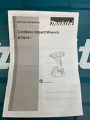 Makita DTW181 18 V Cordless Impact Wrench (Body Only) | Model : M-DTW181Z Cordless Impact Wrench MAKITA 