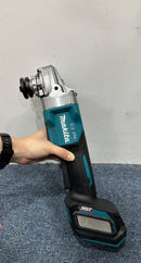 Makita GA029GM201(RM2J) 40V Cordless Brushless Angle Grinder + Fast Charger (DC40RA), 4.0Ah Battery (BL4040)) With Paddle Dead Man Switch | Model: M-GA029GM201 Cordless Angle Grinder MAKITA 