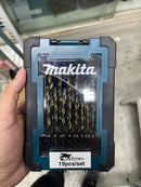 Makita HP2070 Hammer Drill Come with Metal drill Set M-force 19 pcs (D-67583) | Model: M-HP2070 Speed Hammer Drill MAKITA 