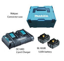 MAKITA 18V 5.0AH BATTERY KIT COMBO (198182-1) (2 PORT CHRG) | Model :  MKP 3 PT 182 - Aikchinhin