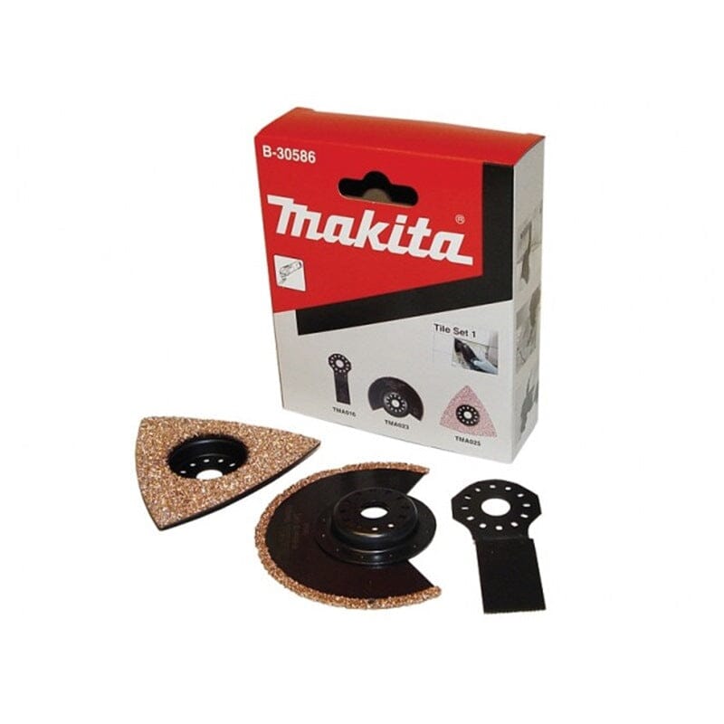 Makita Multi Tool Set Tile Set 1 | Model : B-30586 Multi Tool Set Makita 