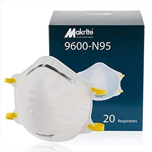 Makrite Niosh N95 Cone Mask 9600 (20 Pcs/Box) | Model : MASK-N95-M Face Mask Makrite 