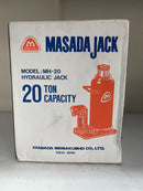 Masada 20 Ton Hydraulic bottle Jack | Model : BJ-MH20 Hydraulic jack Masada 