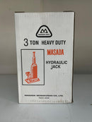 Masada 3 Ton Hydraulic bottle Jack | Model : BJ-MS3 Hydraulic jack Masada 