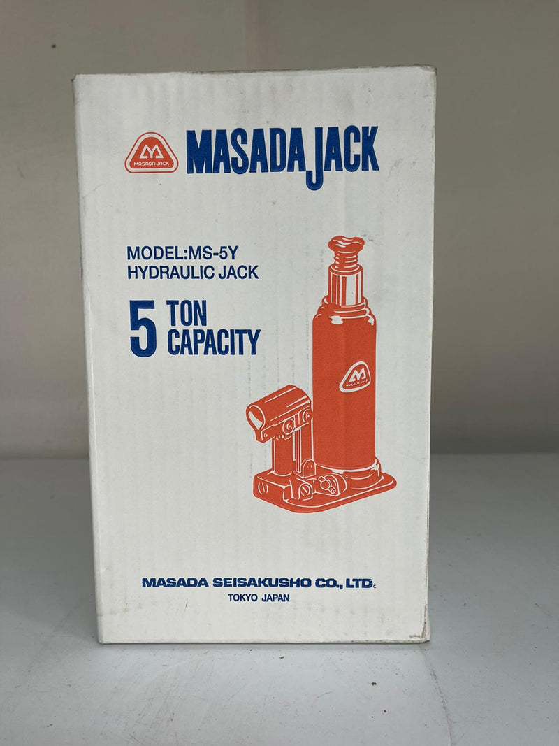 Masada 5 Ton Hydraulic bottle Jack | Model : BJ-MS5Y Hydraulic jack Masada 