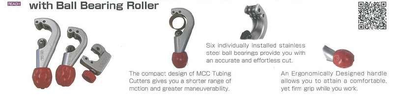 MCC Tubing Cutter Bearing Rollers | Model: MCC-TC- Tubing Bearing Rollers MCC 