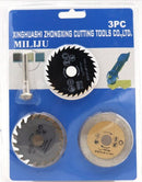 Miliju HSS Saw Blades 3pcs (HSS/TCT/DB) Saw Blade Miliju 
