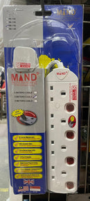 Mind Ext Socket 4Way 3M (MA1184) | Model : ESK-MA1184 Extension Cords Mind 
