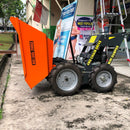 Mini Dumper 4WD Chain Drive Gasoline Type 250kg | Model : KT-MD250C Mini Dumper Konstant 