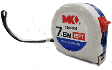 MKA Measuring Tape | Model : MT2-MKA Measuring Tape MKA 7.5m/25ft (MKA75) 