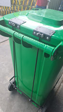 Mobile 240L Trash Bin Come with Wheels And Pedal | Model : BIN-240L-P Dust bin Aiko 