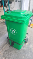 Mobile 240L Trash Bin Come with Wheels And Pedal | Model : BIN-240L-P Dust bin Aiko 