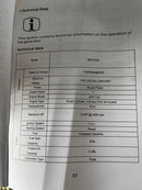 Motoyama 87CC , 4stroke , 1KVA ,220V Gasoline Generator | Model : MPG1500 Gasoline Generator Motoyama 