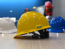 MSA Ratchet Safety Helmet | Colours : White, Yellow, Blue - Aikchinhin
