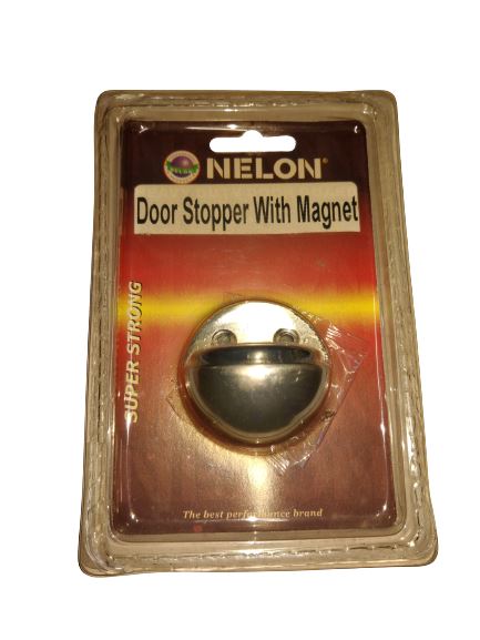 NELON Stainless Steel Door Stopper DSM-05 With Magnet | Model: DR-DSM05 Nelon 